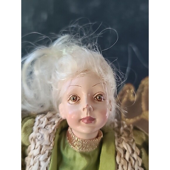 Christmas Angel Ornament Large Vintage - Picture 6 of 10